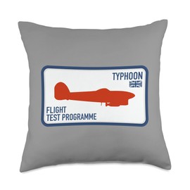 Hawker Typhoon Throw Pillow