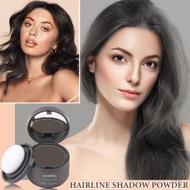 Hairline Shadow Powder Stick for Root Touch-Up and Hair Thinning Cover Up - Hair Toppers for Women & Men, Color 19#