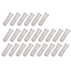 KURUGEILI - Insertos de flecha de aluminio de .244/6.2 mm,