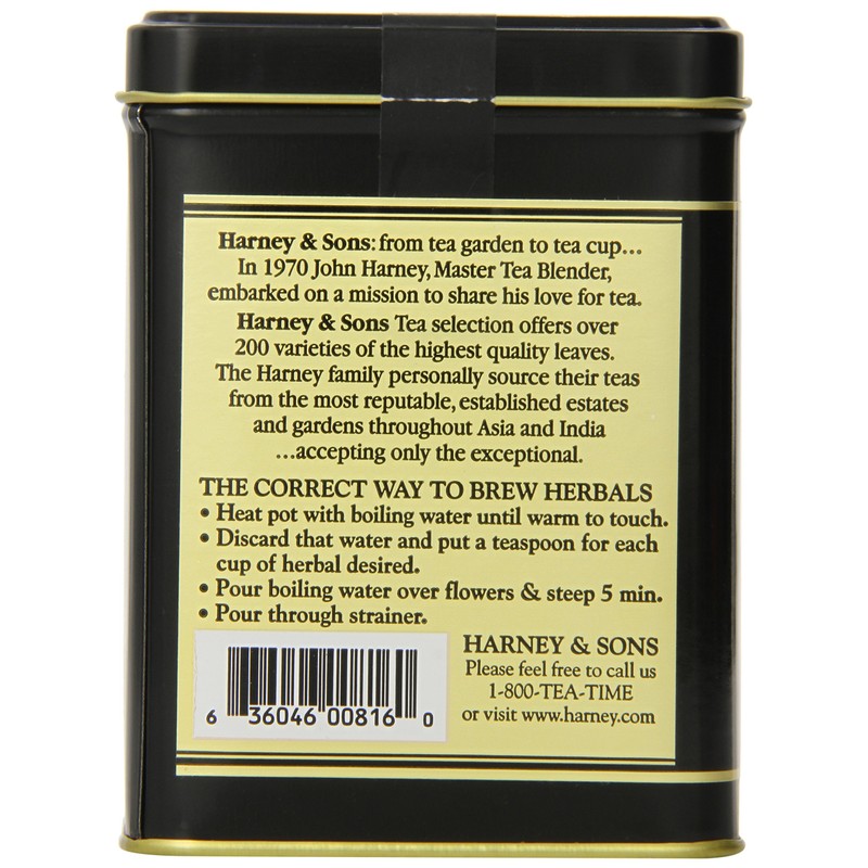 Harney & Sons Raspberry Herbal | 8 Oz Loose Leaf
