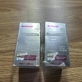 Secret 2 X Secret Hair Vitamin Serum Treatment Capsules - 40 Count - Ex: 8/27