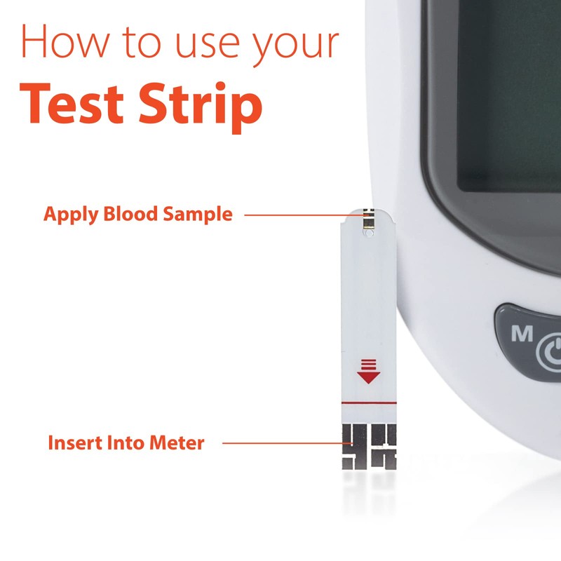 Easy Touch Control Solution Glucose Monitor Kit - Hi &