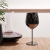 Sky Fish Stainless Steel Wine Goblets 2-Pack 18oz | Black