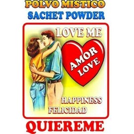 12 PIECES BRYBRADAN LOVE ME SACHET POWDER/QUIEREME POLVO EN BOLSA 1/2 OZ 14 GR