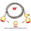 Co2 Tank Cylinder Refill Station Filling Charging Adapter With 60
