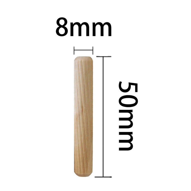 WAKI Wood Dowels Approx. 100 Pcs