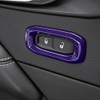 VXZLRR Inner Door Lock Switch Button Bezel Trim Cover Compatible