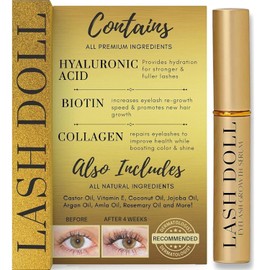lash doll NEW Lash Doll Eyelash Growth Serum Made With Natural Ingredients
