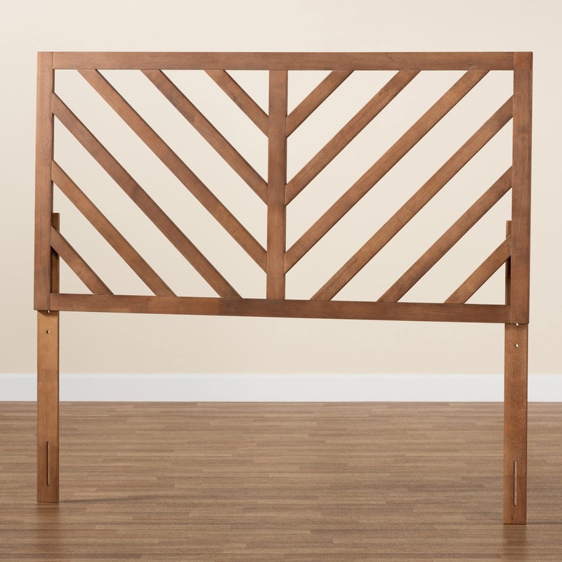 Baxton Studio Belisma Headboard, Queen, Ash Walnut