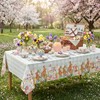 Easter Party Decorations Set – 2 Gold Glitter Banners &