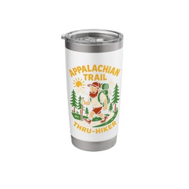 Appalachian Trail Thru-Hiker Mens Hiking National Park Stainless Steel Insulated Tumbler