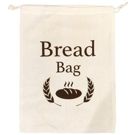 ZEYNA CRAFT Cotton Bread Storage Bag, Bread Bag for Homemade Bread 30X40CM