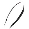 1 Pair Headlight Eyebrow Left Right Fade Proof Front Headlight