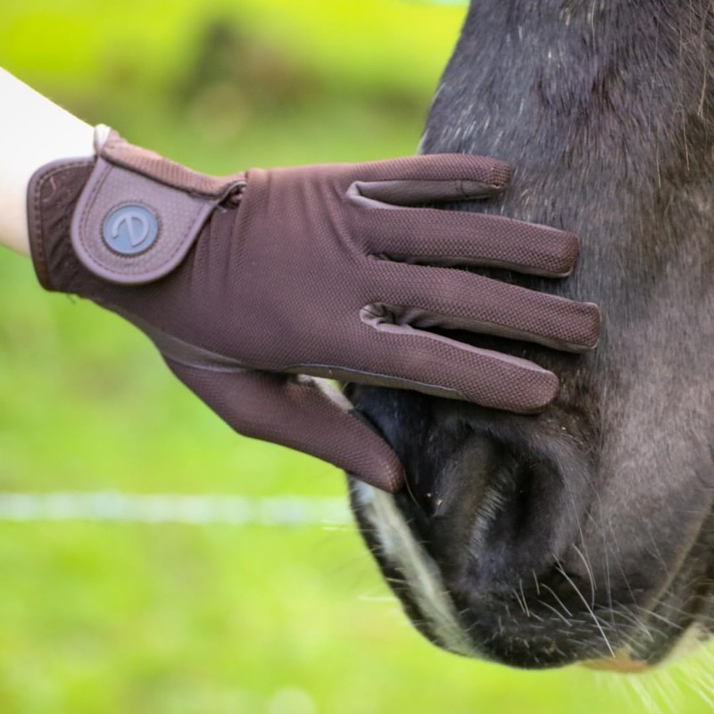 eGlove - eQUEST GripPro X-LITE Horse Riding Gloves - Lightweight,
