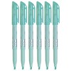 Pilot FriXion Pastel Erasable Highlighter, Chisel Tip, Green Ink, 6