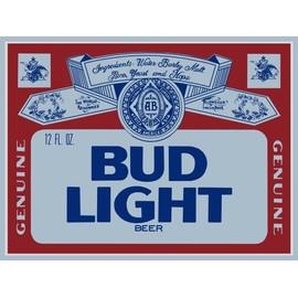 Budweiser, Bud Light Beer of St. Louis NEW METAL SIGN: 9x12" & Free Shipping