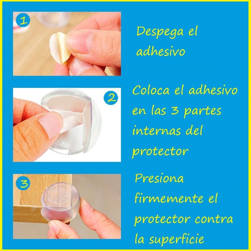 Protector de Esquinas para la Seguridad del bebé. Cubre Esquinas,