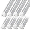 VShape 8 Pack T8 led Shop Lights 4ft, 40W 5200LM