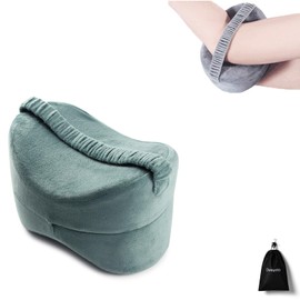 DEEYOTA Bedsores Prevention Nursing Cushion Heel Pad for Bed Sores & Strain Prevention, Heel Cushion, For Side Sleeping, Between Knees, Sleeping Pillow, Sciatica, Lower Back and Knee Pain, Bedridden,