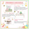 YAAVAAW 16Pcs Easter Party Paper Plates 18cm,Happy Easter Tableware Decor