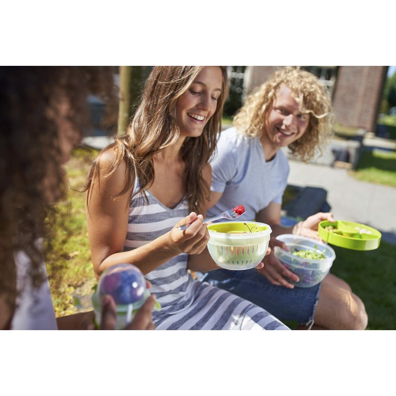 Emsa N10722 Clip & Go Fruit Bowl Frischhaltedose | 1,1