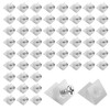 Pack of 120 Drawer Base Reinforcement, Cupboard Back Wall Mounting,