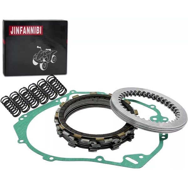 JINFANNIBI Clutch Kit Heavy Duty Springs & Cover Gasket for