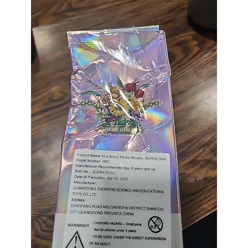 LOZ Eternal Flower Blocks Decor Mini Educational Building Bricks damaged