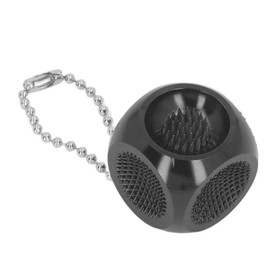 Billiards Pool Cue Tip Repair Tool Billiard Cue Accessories Trimmer Burnisher Shaper Tapper with Metal Hanging Rope Black