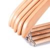 Quality Hangers Wooden Hangers Beautiful Sturdy Suit Coat Hangers with