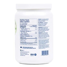 LEANFIT PLANT-BASED PROTEIN & GREENS Natural Vanilla – 20g Plant Protein + 4 Leafy Greens Per Serving – Vegan, Gluten-Free, Soy-Free, No Sugar - 20 Servings, 517g Tub