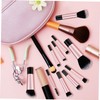 Healeved 10pcs Mini Makeup Brush Travel Makeup Brushes Comprehensive Kit