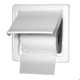 SSI Marine Boat / RV Camper Toilet paper holder, recessed design keeps paper dry