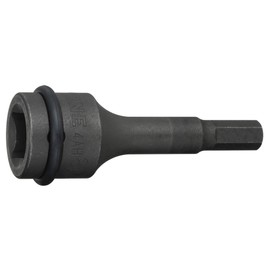 Tone 4AH-08L75 Semi-Long Hexagon Socket for Impact, 1/2 inch (12.7 mm) Insertion Angle 0.3 inch (8 mm) Width of Both Sides