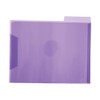 Staples Translucent Poly File Folders, Assorted, 6/Pack