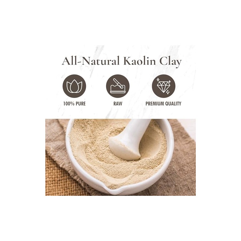 Rhassoul Clay - Ghassoul Clay1 Lb - Detoxifying and Rejuvenating