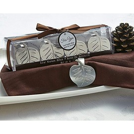 Artisano Designs Elegance Leaf Napkin Rings