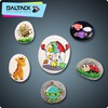 DALTACK 10 Pcs Large Rocks for Painting, Natural River Rocks,