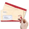 Paper Media Pack of 50 Envelopes (with Window) Santa Claus