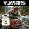 Lunkerhunt Phantom Spider Six Spot 2" 1/4 oz