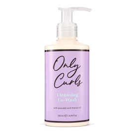 Only Curls Cleansing Co-Wash, 250ml – Moisturizing, Sulfate-Free Conditioning Cleanser for Curly Hair – Gentle Hydration & Frizz Control – Vegan & Cruelty-Free Formula