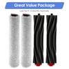 (4 Pack) Omni S1 Pro Replacement Roller Brushes Compatible With