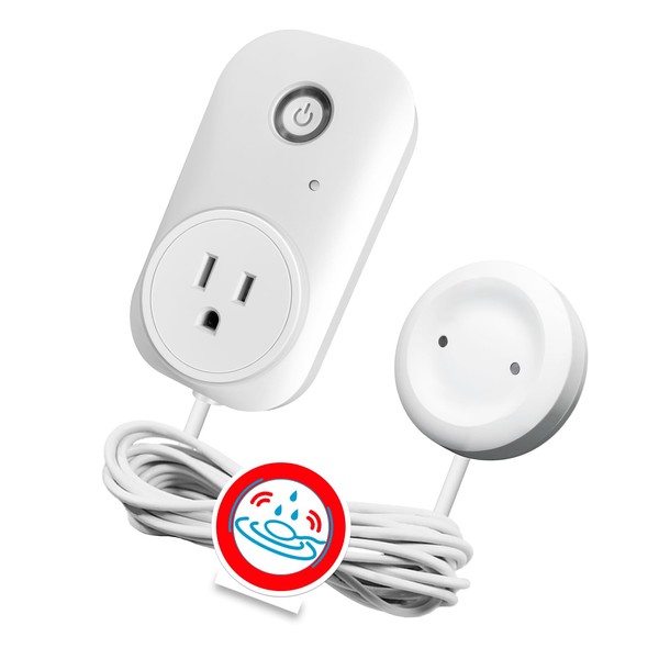 Brezoo Water Alarm Leak Detector, Smart Water Leak Detector for