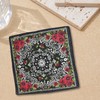 YUEHUINIAO 21'' Rose Pattern Bandana Head Scarf for Women Men