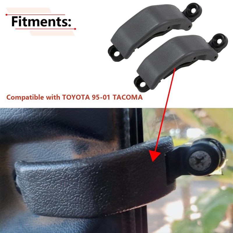 RLB-HILON 2 PCS Rear Quarter Glass Window Latch Compatible with