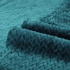 PiccoCasa Flannel Fleece Twin Size Blanket,Soft Microfiber Couch Sofa Throw,Jacquard