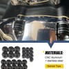 Motorcycle Bolt Covers Engine Head Bolt Toppers Caps Kit for