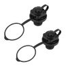 Inflatable Boat Air Valve,2PCS Inflatable Boat Spiral Air Plugs One-Way