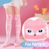 Kids Girls Knee High Socks Crazy Silly Long Cute Funny