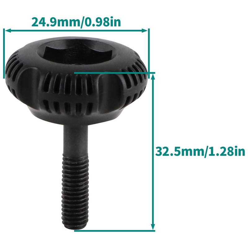 SIMPERAC SRM 2620 Air Filter Cover Fastener Knob for Echo